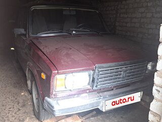 2008 Lada (ВАЗ) 2107, пурпурный, 150000 рублей, вид 1