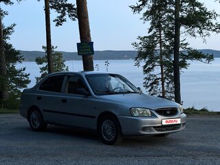 2006 Hyundai Accent ТагАЗ II, серебристый, 180000 рублей, вид 4