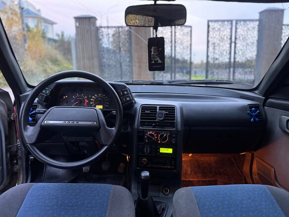 2006 Lada (ВАЗ) 2112, серый, 220000 рублей - вид 12