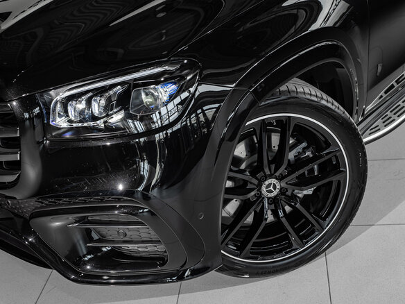 2026 Mercedes-Benz GLS 450 II (X167) Рестайлинг, чёрный - вид 11