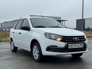 2020 Lada (ВАЗ) Granta I Рестайлинг, белый, 529000 рублей, вид 3