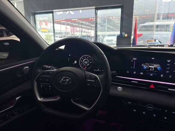 2022 Hyundai Elantra VII (CN7), белый, 1490000 рублей - вид 6