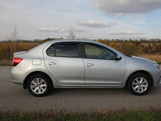 2021 Renault Logan II Рестайлинг, серебристый, 980000 рублей, вид 4