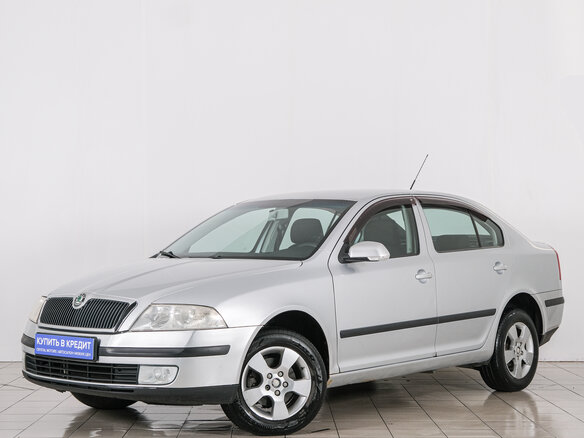 2008 Skoda Octavia II (A5), серебристый, 499000 рублей - вид 2