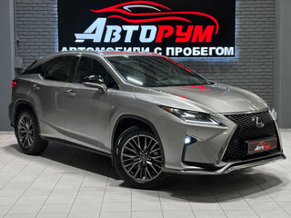 2017 Lexus RX 200t IV, серый, 3897000 рублей, вид 1