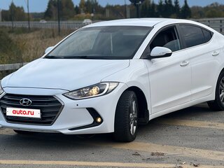 2016 Hyundai Elantra VI (AD), белый, 1000000 рублей, вид 3