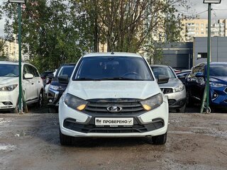2019 Lada (ВАЗ) Granta I Рестайлинг, белый, 389000 рублей, вид 2