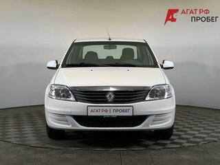 2014 Renault Logan I Рестайлинг, белый, 410000 рублей, вид 2