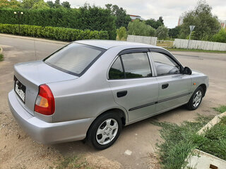 2005 Hyundai Accent ТагАЗ II, серебристый, 388000 рублей, вид 3