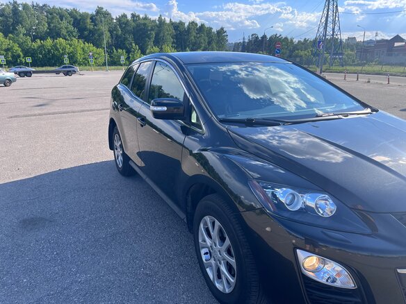 2011 Mazda CX-7 I Рестайлинг, чёрный - вид 11
