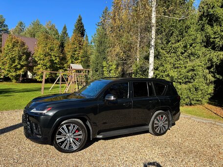 2022 Lexus LX 500d IV, чёрный, 13900000 рублей, вид 2