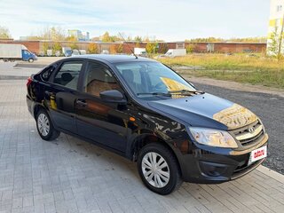 2015 Lada (ВАЗ) Granta I, чёрный, 370000 рублей, вид 3
