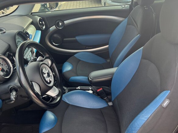 2008 Mini Hatch Cooper S II (R56), синий - вид 14