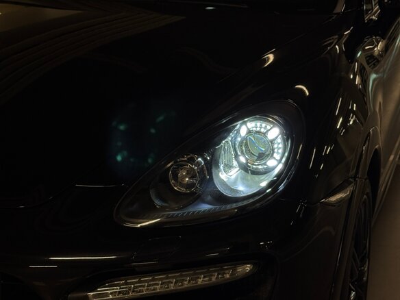 2012 Porsche Cayenne Turbo II (958), чёрный, 3800000 рублей - вид 5