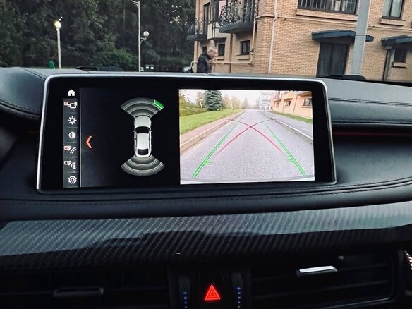 2018 BMW X6 40d II (F16), белый, 3500000 рублей - вид 34