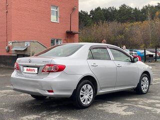 2012 Toyota Corolla X (E140, E150) Рестайлинг, серебристый, 1225000 рублей, вид 5