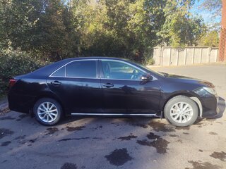 2014 Toyota Camry VII (XV50), чёрный, 1490000 рублей, вид 2