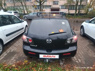 2008 Mazda 3 I (BK) Рестайлинг, чёрный, 550000 рублей, вид 5