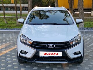 2021 Lada (ВАЗ) Vesta SW Cross I, белый, 920000 рублей, вид 4