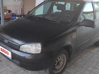 2012 Lada (ВАЗ) Kalina I, чёрный, 270000 рублей, вид 1