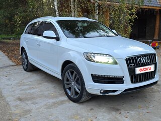 2013 Audi Q7 I (4L) Рестайлинг, белый, 2900000 рублей, вид 3