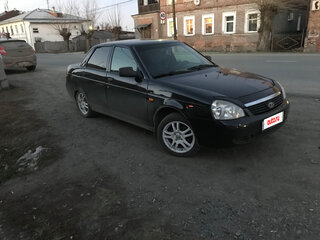 2007 Lada (ВАЗ) Priora I, чёрный, 150000 рублей, вид 1