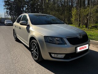 2013 Skoda Octavia III (A7), серебристый, 1230000 рублей, вид 2
