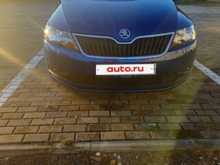 2018 Skoda Rapid I Рестайлинг, синий, 1700000 рублей, вид 2