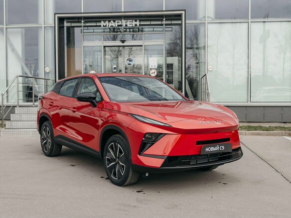 2026 Omoda C5 II, красный - вид 4