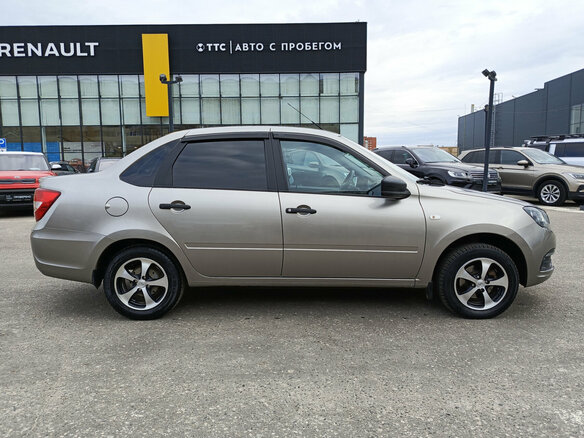 2019 Lada (ВАЗ) Granta I Рестайлинг, серый, 465000 рублей - вид 3