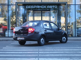 2013 Lada (ВАЗ) Granta I, чёрный, 430000 рублей, вид 3