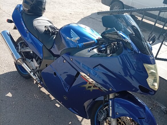 1999 Honda CBR 1100 XX, чёрный, 410000 рублей