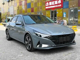 2022 Hyundai Elantra VII (CN7), синий, 1199600 рублей, вид 3