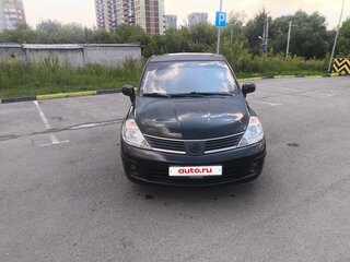 2008 Nissan Tiida I, чёрный, 460000 рублей, вид 2