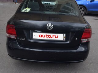 2015 Volkswagen Polo V, чёрный, 760000 рублей, вид 3