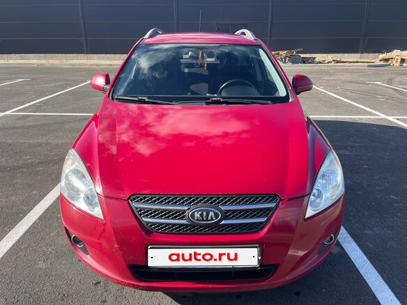 2008 Kia Ceed I, красный, 635000 рублей - вид 1