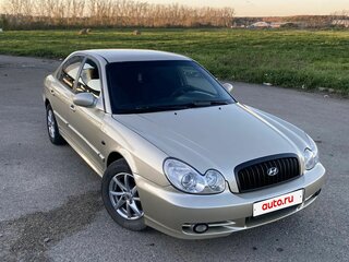 2004 Hyundai Sonata ТагАЗ IV (EF) Рестайлинг, бежевый, 400000 рублей, вид 1