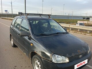 2013 Lada (ВАЗ) Kalina I, чёрный, 130000 рублей, вид 5