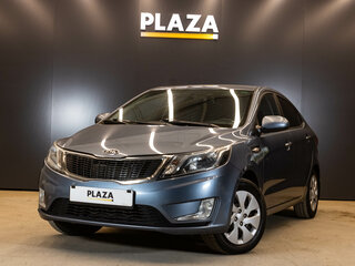 2012 Kia Rio 4-speed III, голубой, 975000 рублей, вид 1