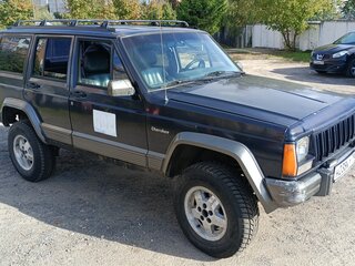 1996 Jeep Cherokee II (XJ), синий, 400000 рублей, вид 4