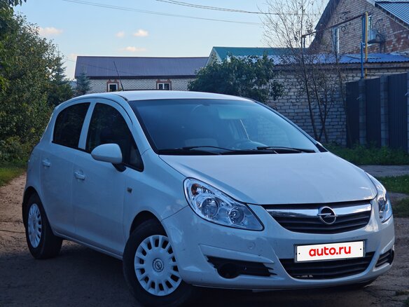 2010 Opel Corsa D Рестайлинг I, белый, 350000 рублей - вид 1