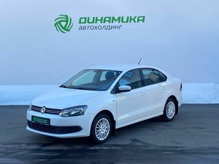 2013 Volkswagen Polo V, белый, 645000 рублей, вид 1