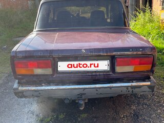2009 Lada (ВАЗ) 2107, красный, 75000 рублей, вид 2