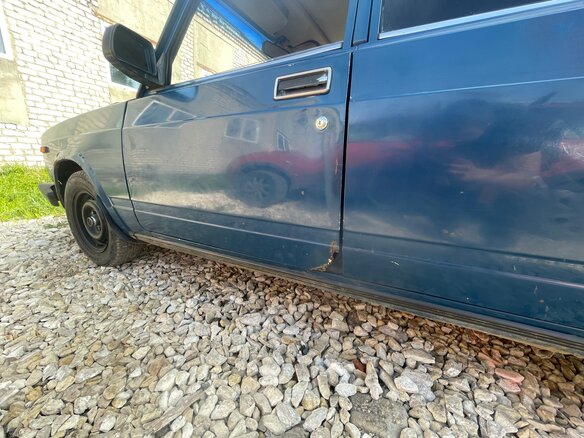 2005 Lada (ВАЗ) 2105, синий, 70000 рублей - вид 6