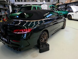 2018 Mercedes-Benz C-Класс AMG 43 AMG IV (W205) Рестайлинг, зелёный, 5600000 рублей, вид 3