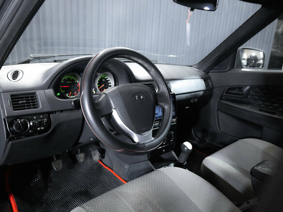 2012 Lada (ВАЗ) Priora Premier I, серый, 350000 рублей - вид 9