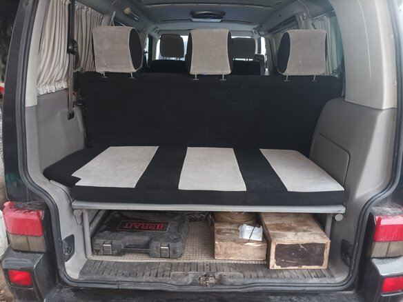 2003 Volkswagen Multivan T4, чёрный, 1650000 рублей - вид 22
