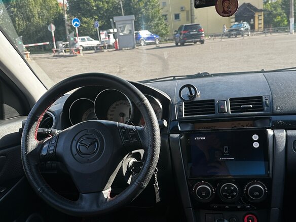 2008 Mazda 3 5-speed I (BK) Рестайлинг, чёрный, 480000 рублей - вид 5