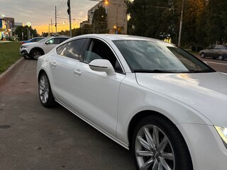 2012 Audi A7 I (4G), белый, 1900000 рублей, вид 4