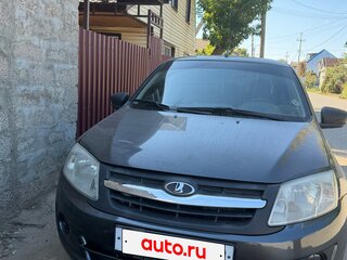 2015 Lada (ВАЗ) Granta I, серый, 510000 рублей, вид 1